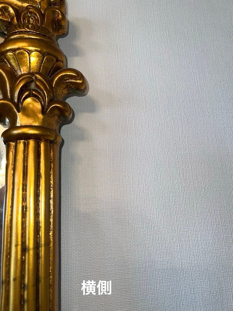 バロックスタイル ゴールド 壁掛け　鏡