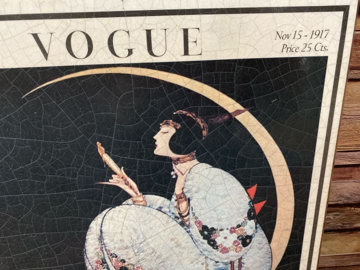 レア　VOGUE ヴィンテージ　壁掛け