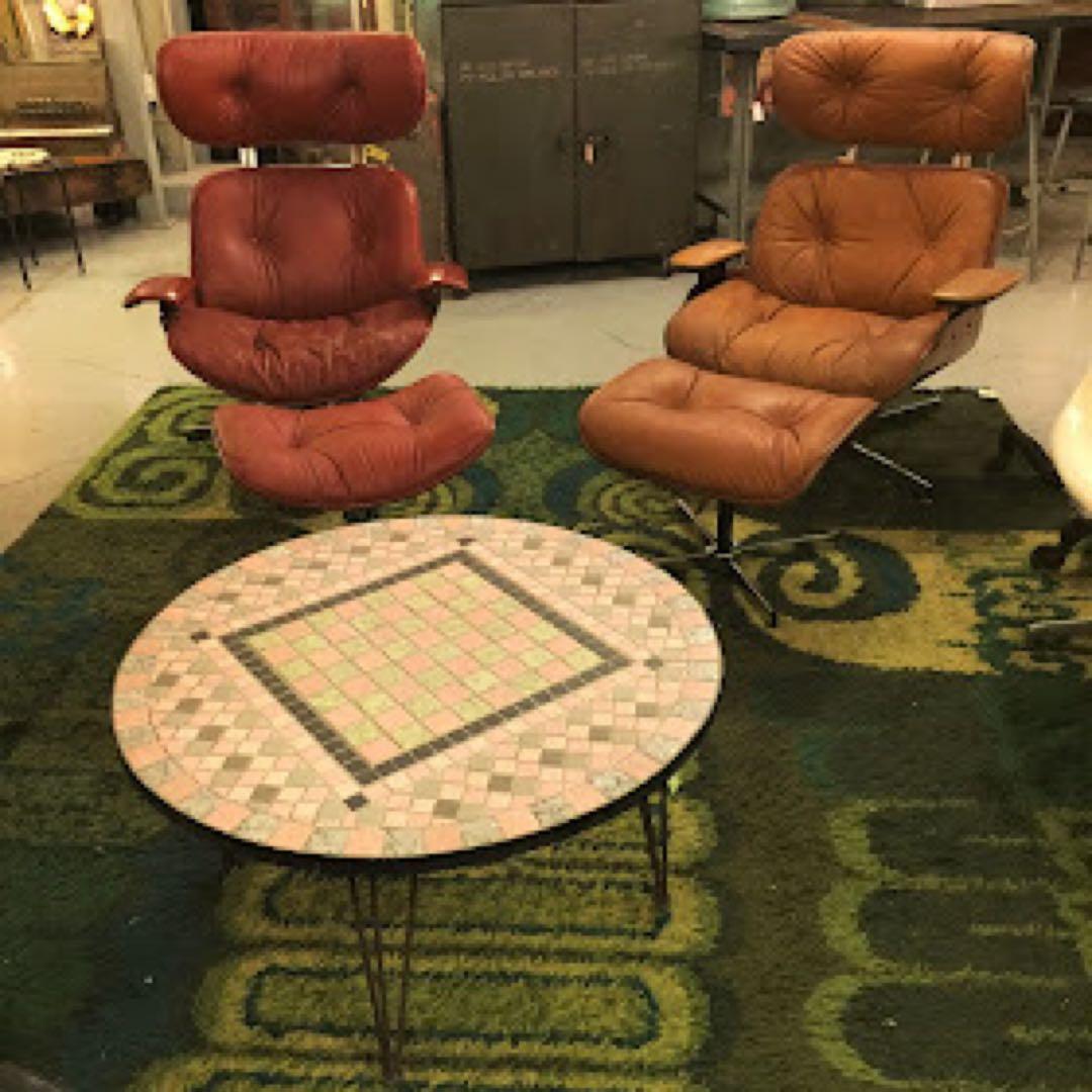 ヴィンテージ 1950's タイルテーブル