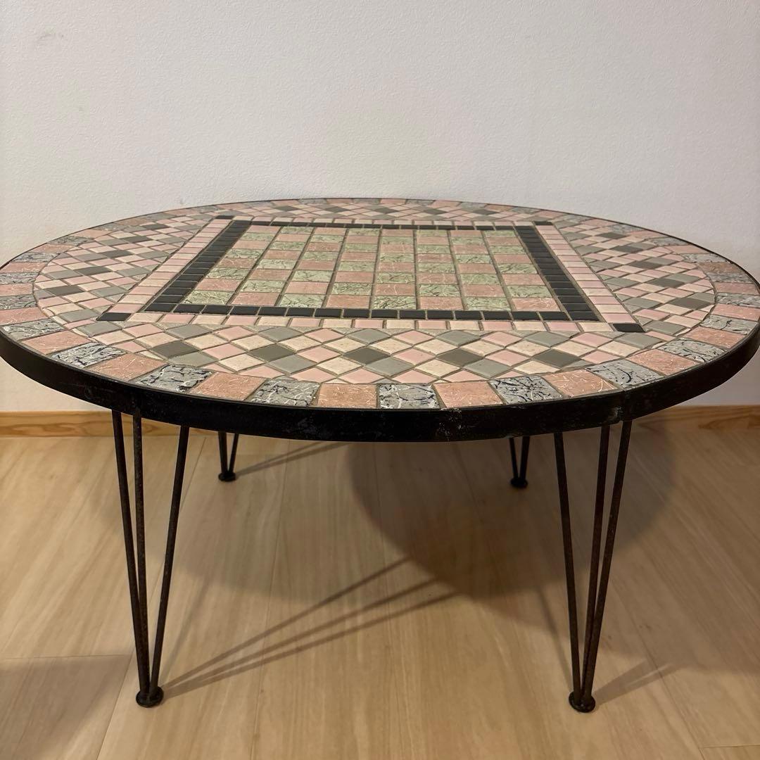 ヴィンテージ 1950's タイルテーブル