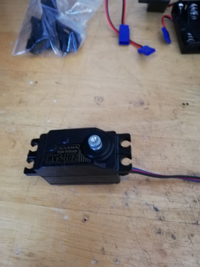 サンワ　 MT-44　 RX-482 2.4G HVS 702　メンテ済　リポ