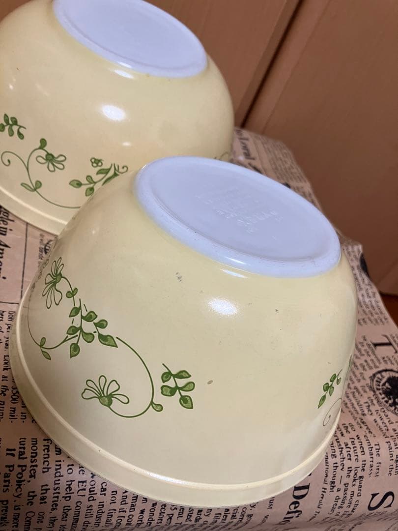 オールドパイレックス　シェナンドー　ミキシングボール 4点　M L