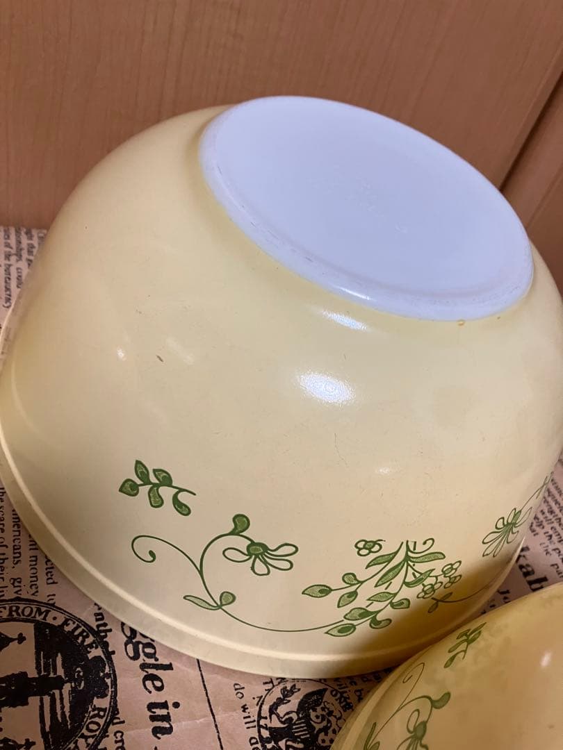 オールドパイレックス　シェナンドー　ミキシングボール 4点　M L