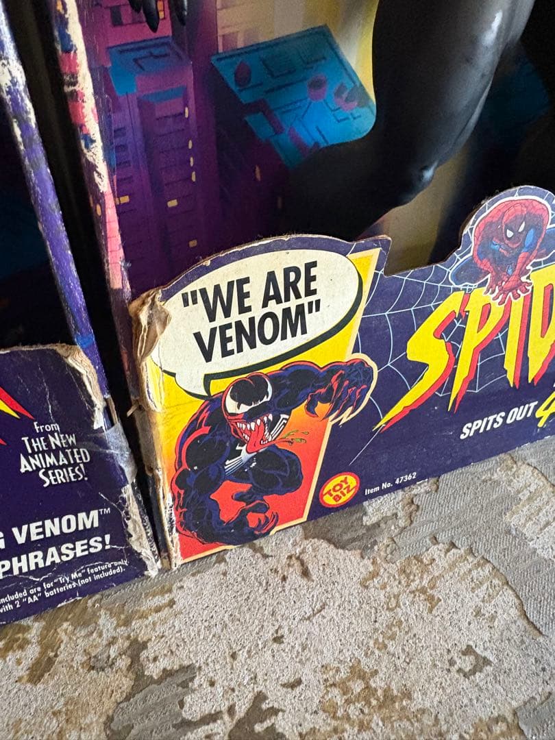 アメコミ -TOY BIZ- ELECTRONIC TALKING VENOM