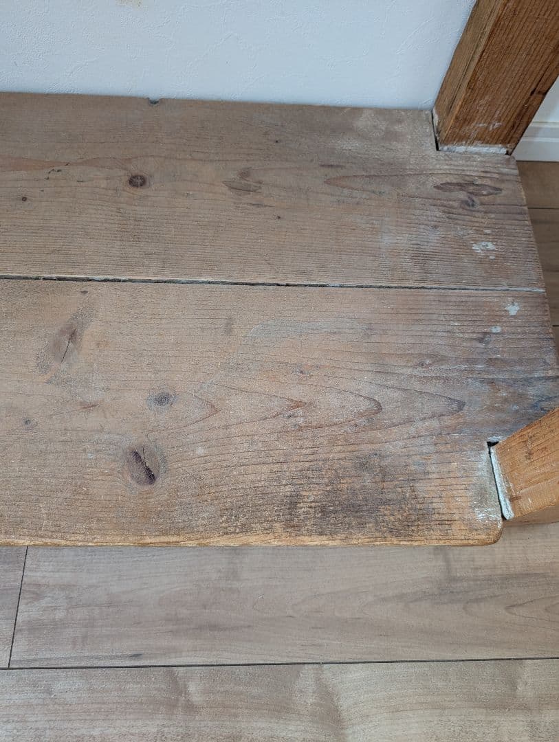 アンティークパインカップボード