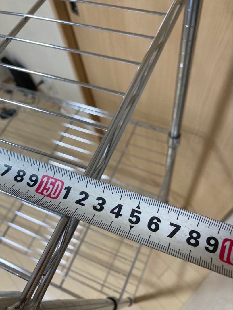 4段スチールラック シルバー 170cm