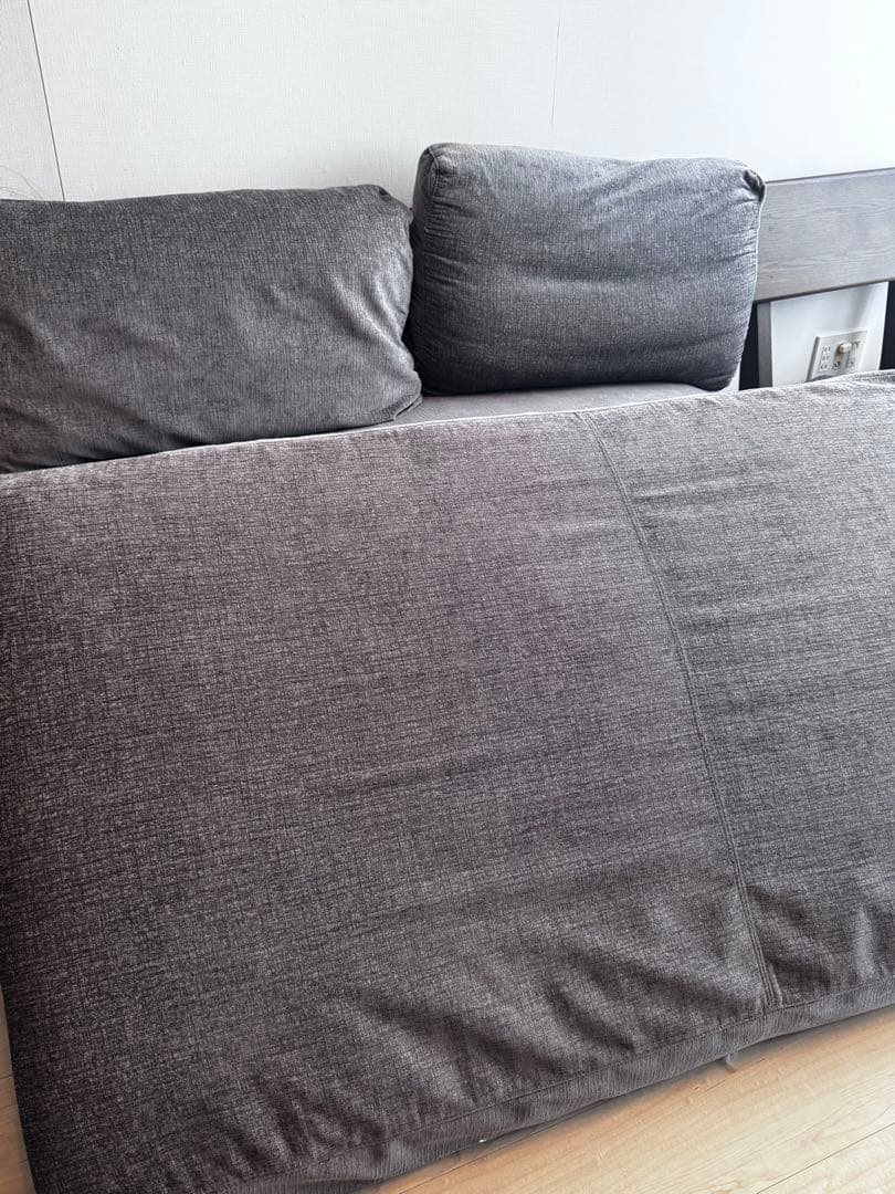 ✴︎Vin✴︎ ナガノインテリア グレーソファ 2セット①