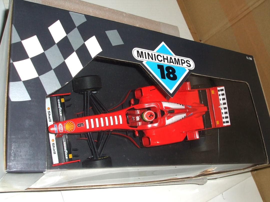 フェラーリ F1 アーバイン ＃6 （ラウンチ？） ミニチャンプス 1