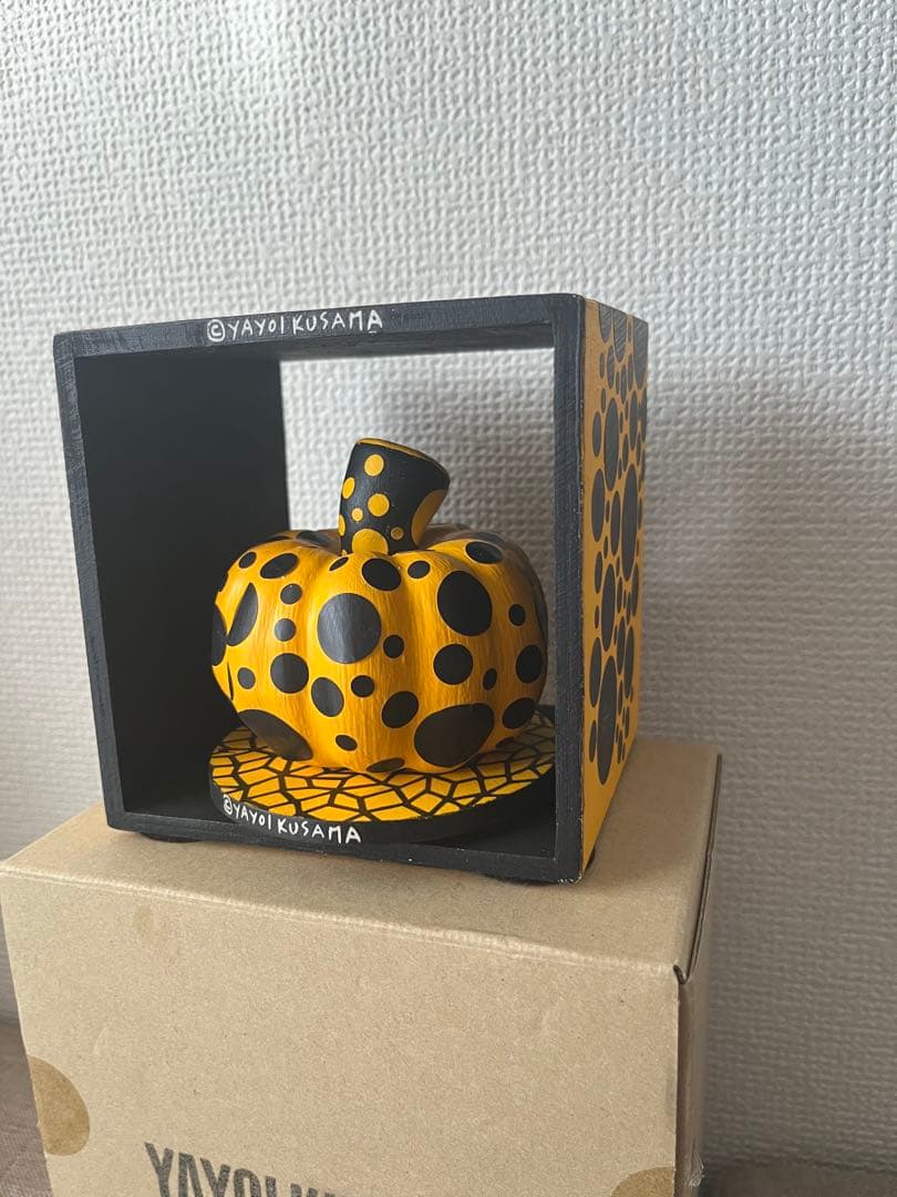 美品 草間彌生展 かぼちゃ 展示用オブジェ　「THE BROAD」作品 村上隆