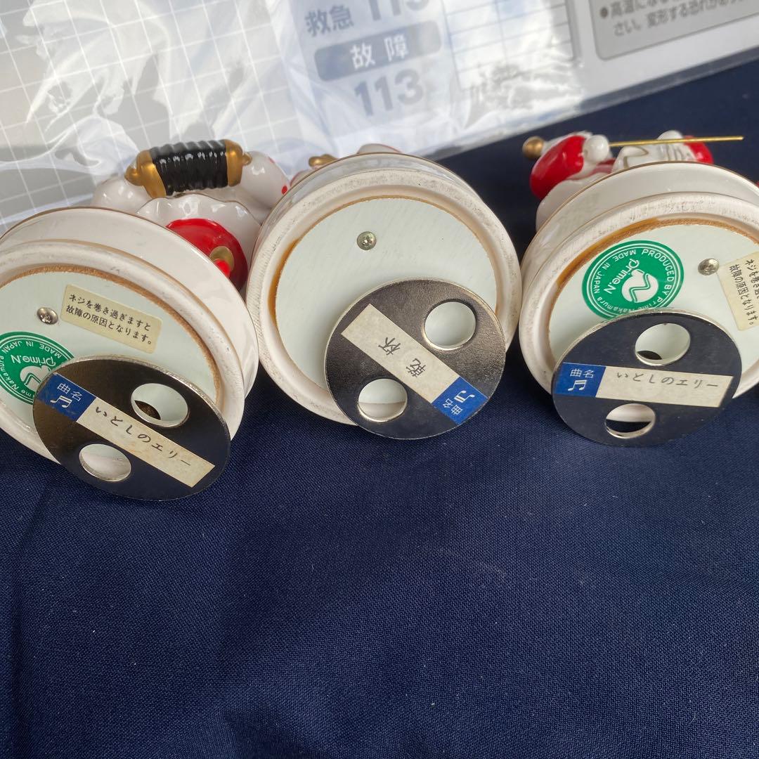 陶器製 ピエロ フィギュア 6体セット