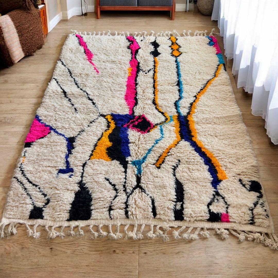 モロッコベニワレン　ラグ