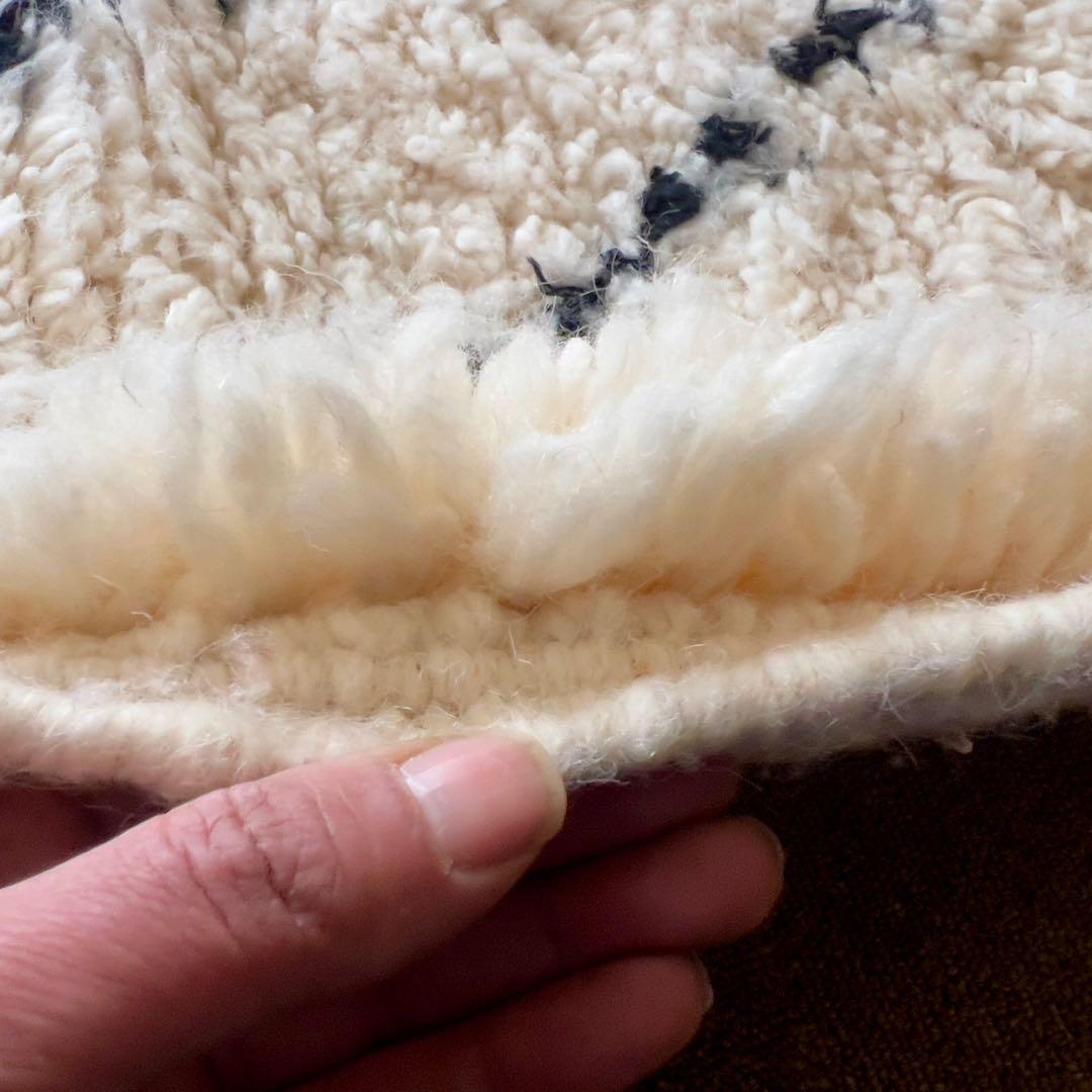 モロッコベニワレン　ラグ