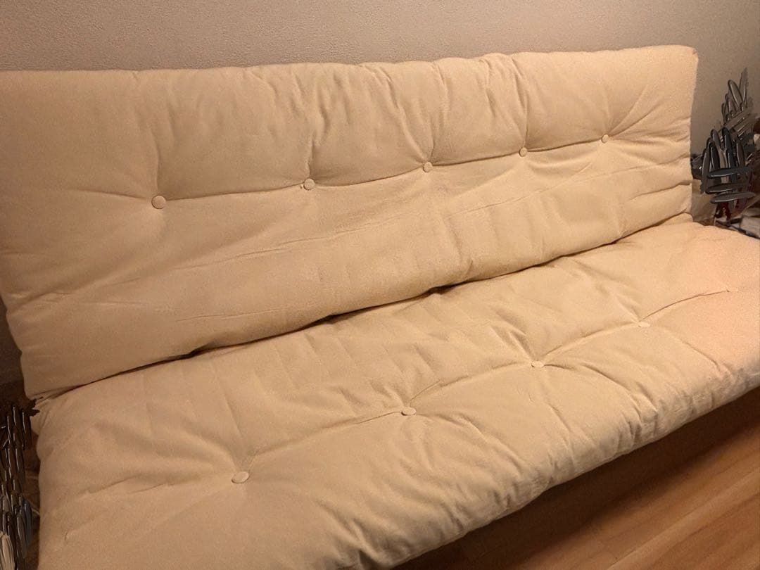 【送料無料！】karup ソファベッド ブラウン 北欧 カーラップ3人掛