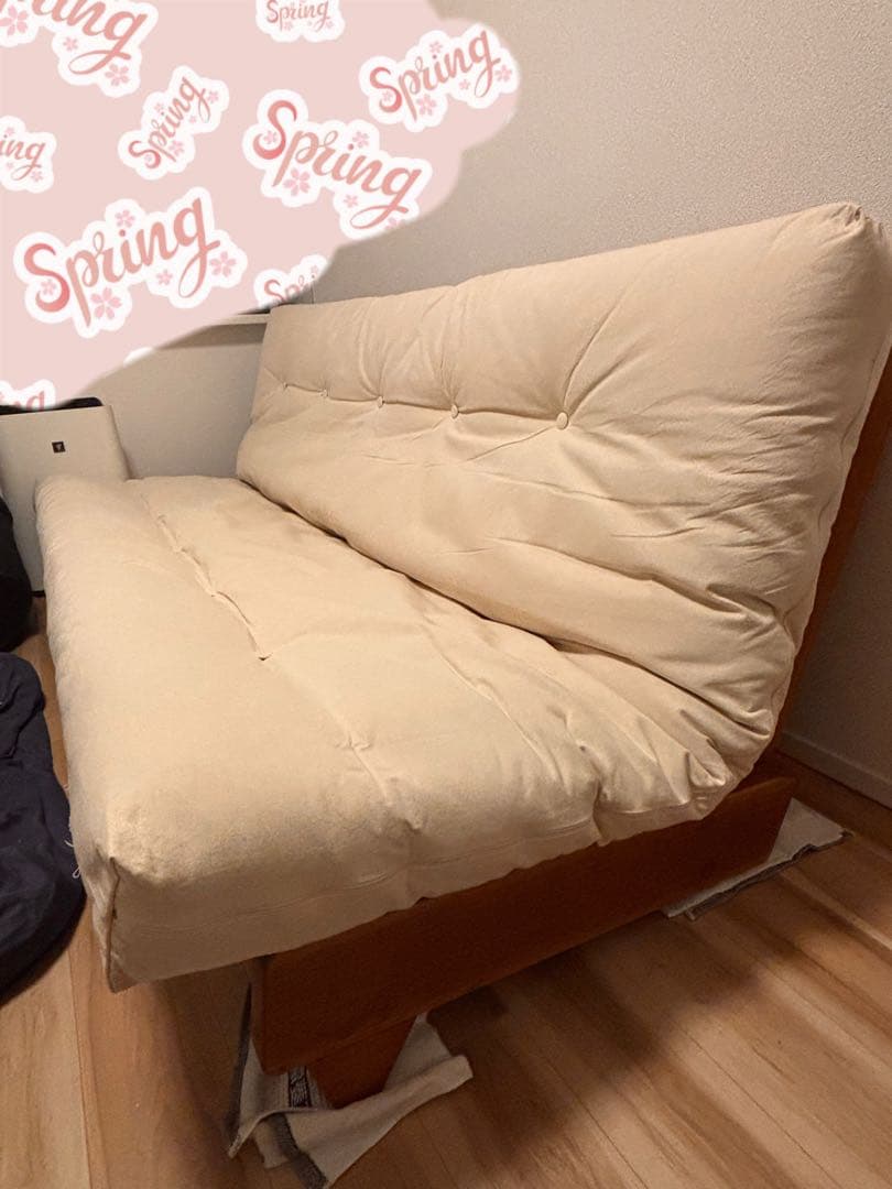 【送料無料！】karup ソファベッド ブラウン 北欧 カーラップ3人掛