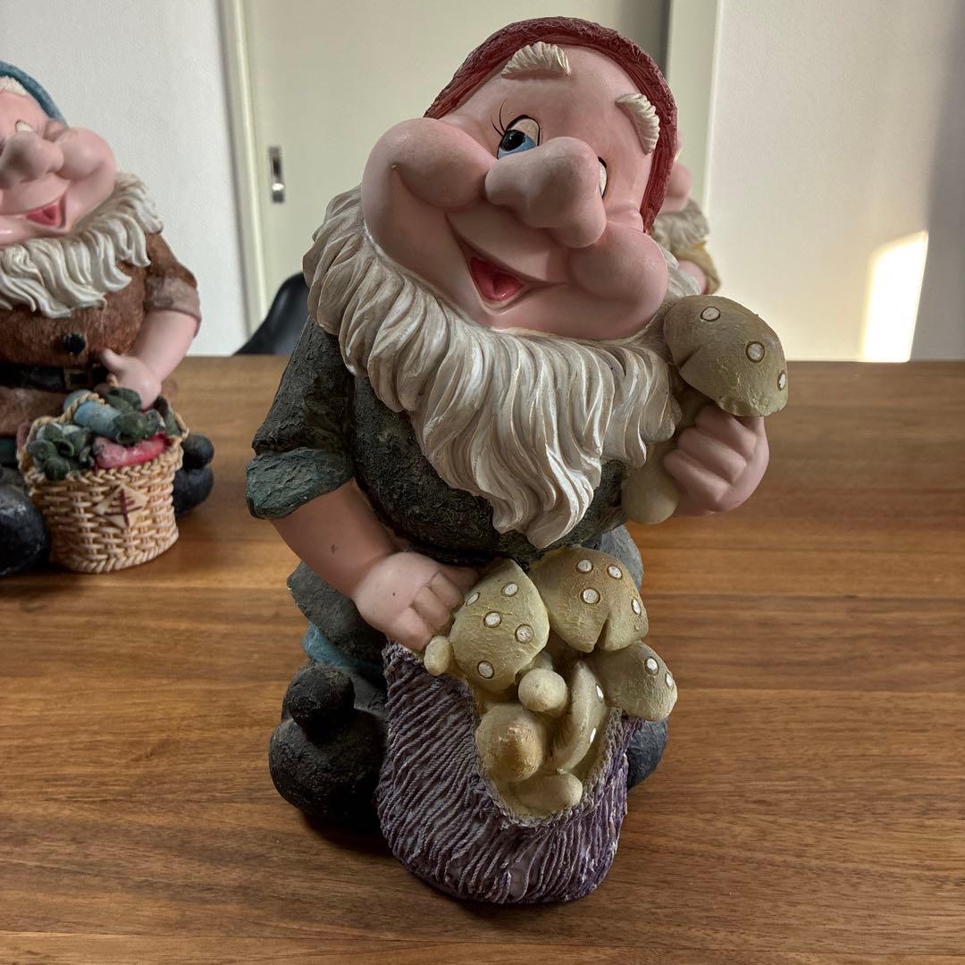 DISNEY 白雪姫と七人の小人 3つセット　置物 オブジェ