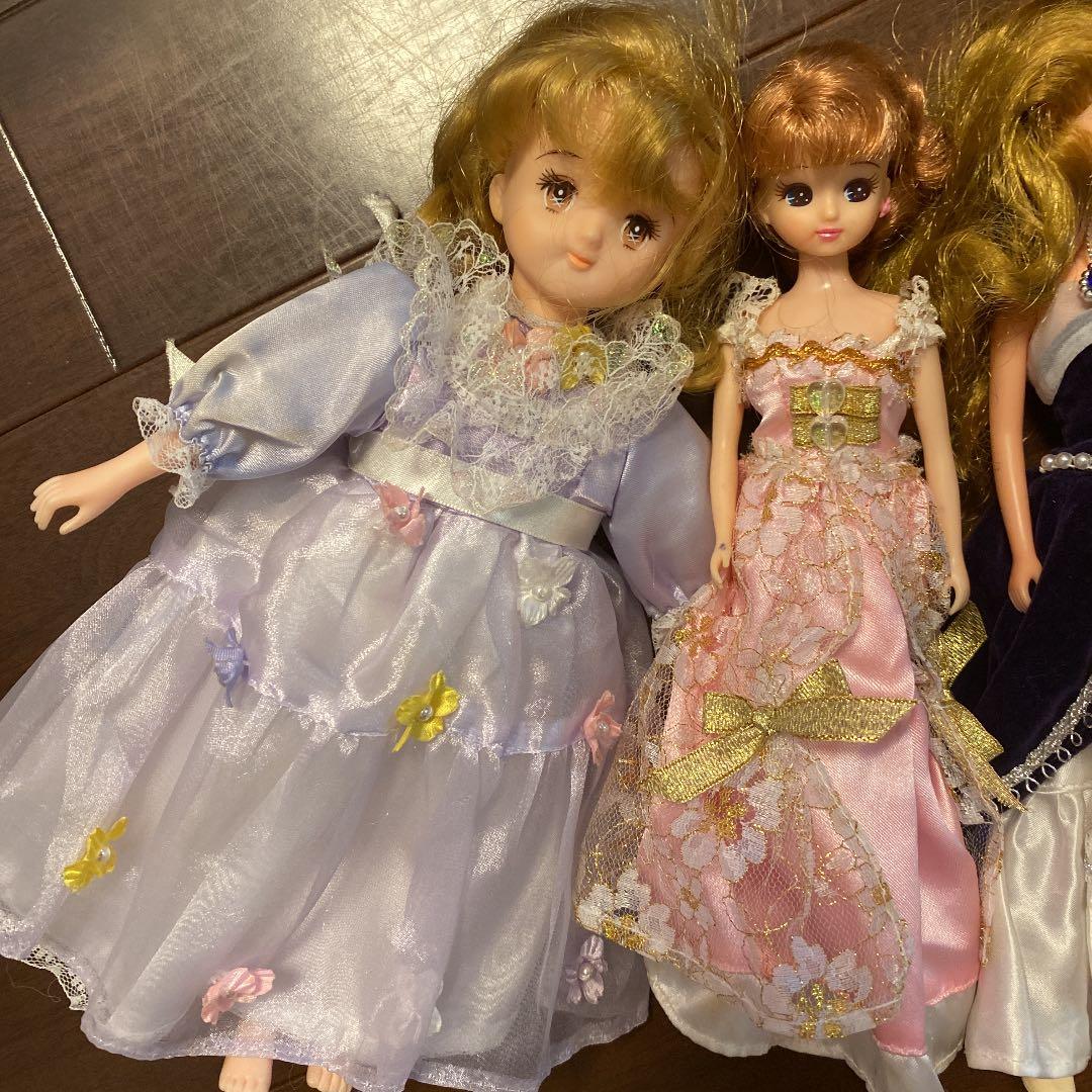 値下げ可能！タカラ りかちゃん人形 まとめ売り　5体　昭和レトロ