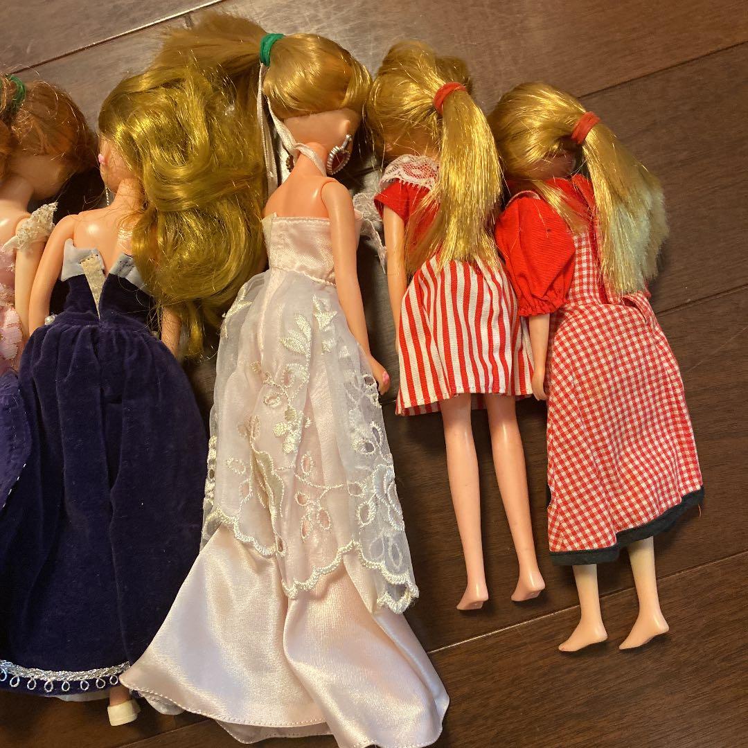 値下げ可能！タカラ りかちゃん人形 まとめ売り　5体　昭和レトロ