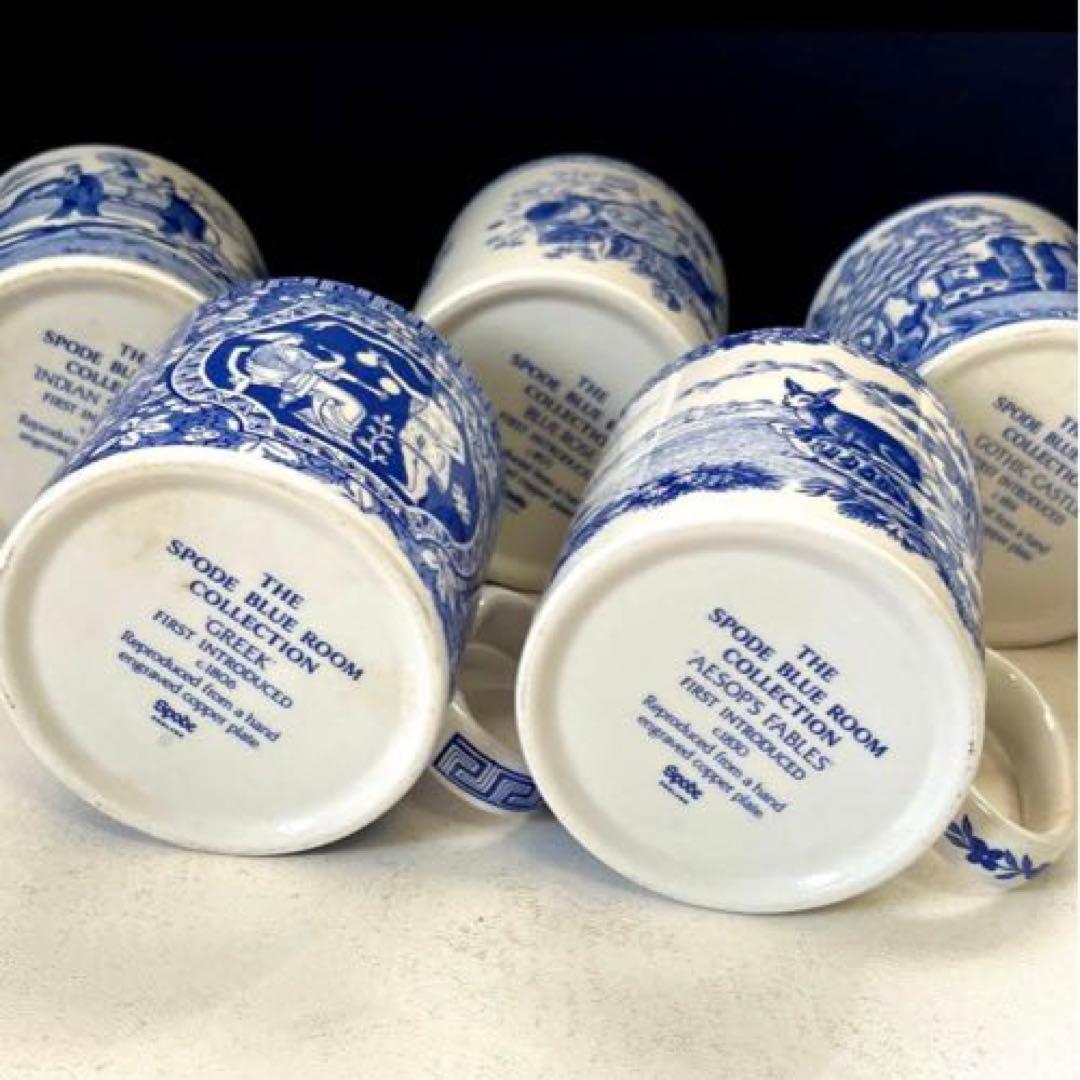 スポード ブルームコレクション　マグカップ ５個セット