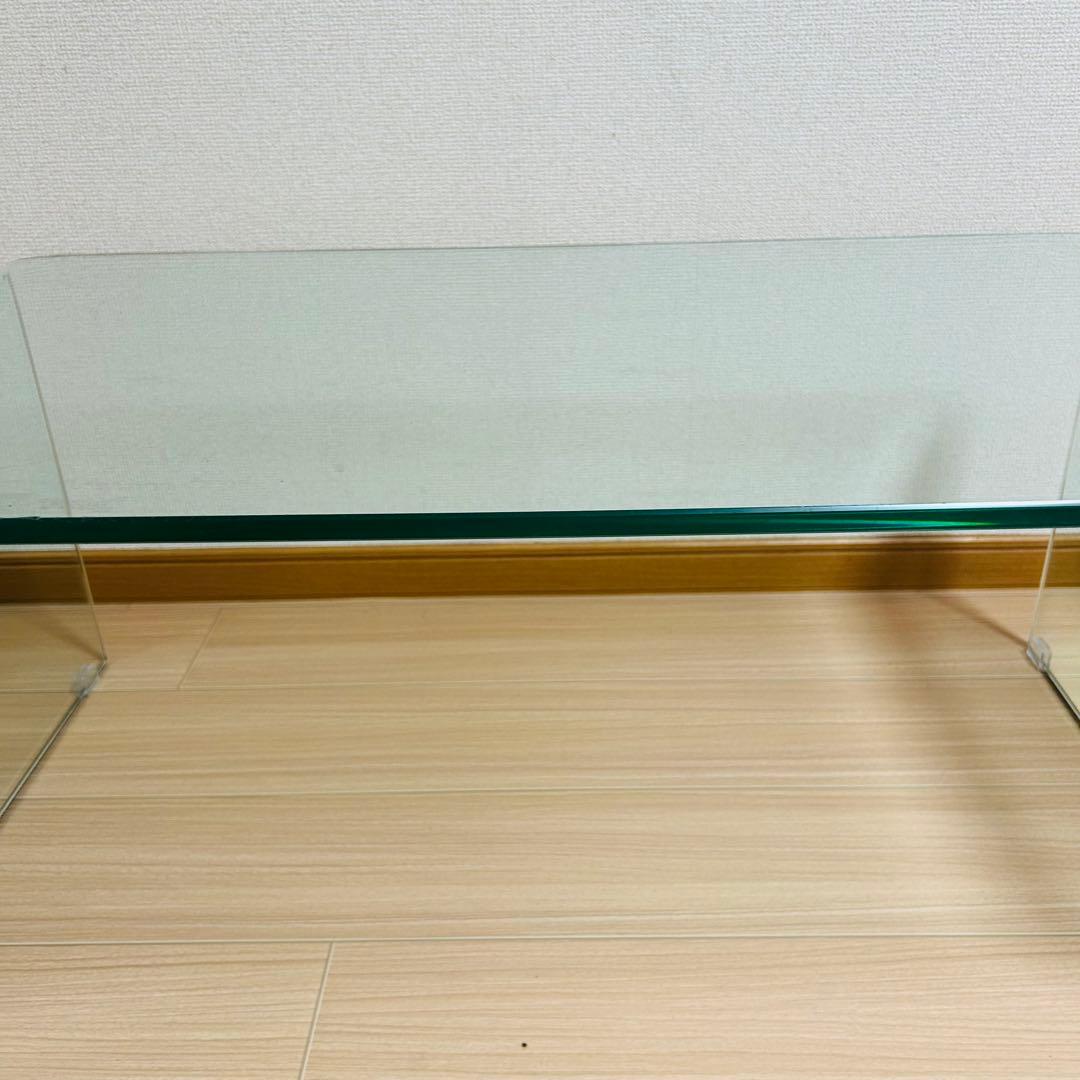 フランフラン　ガラステーブル　クリアテーブル　ローテーブル　Francfranc