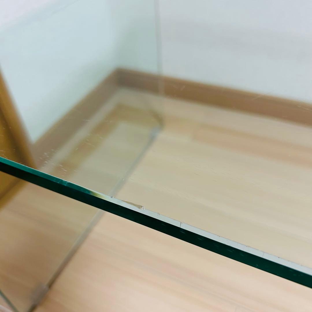 フランフラン　ガラステーブル　クリアテーブル　ローテーブル　Francfranc