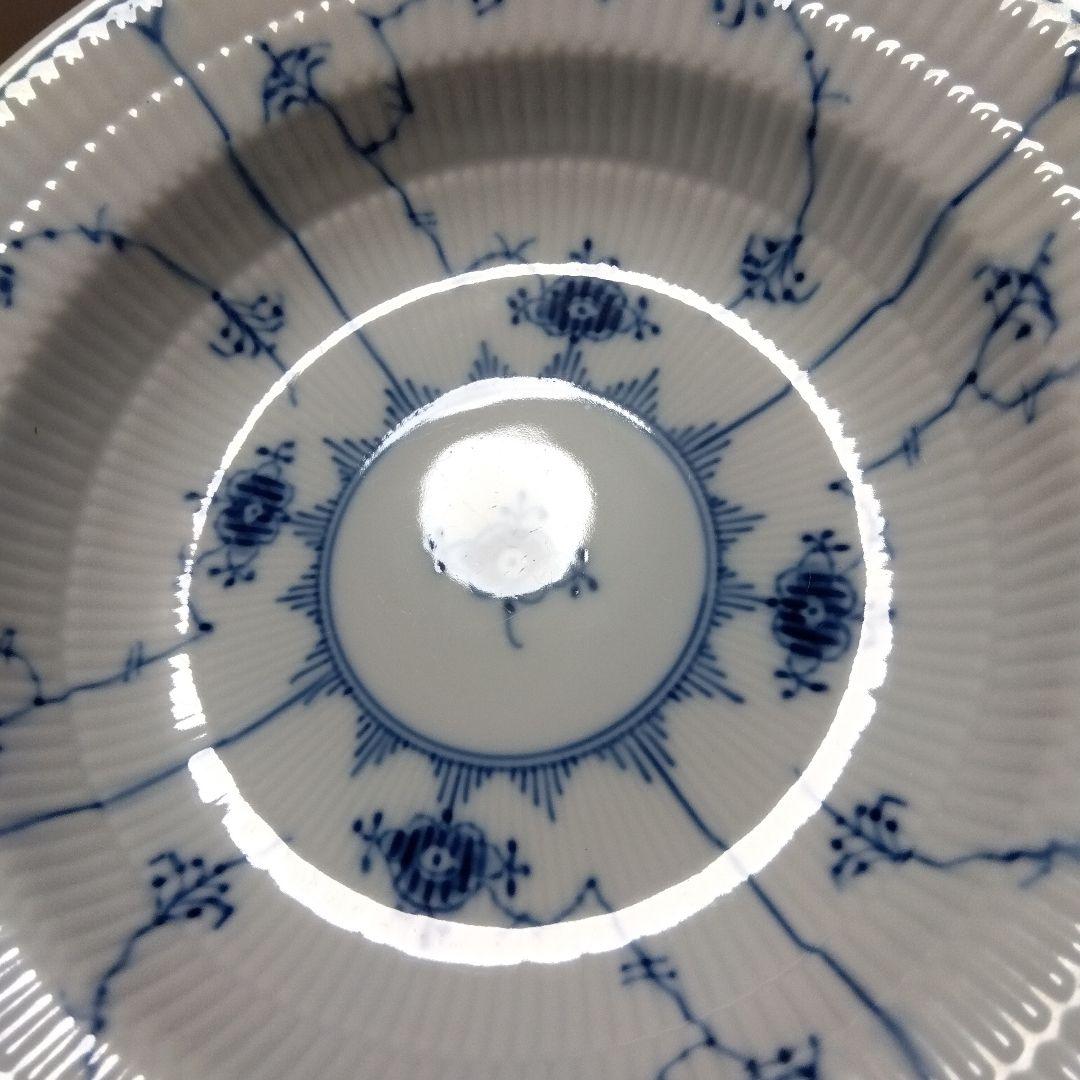 専用ロイヤルコペンハーゲン ブルーフルーテッド プレイン 深皿 21.5cm3枚