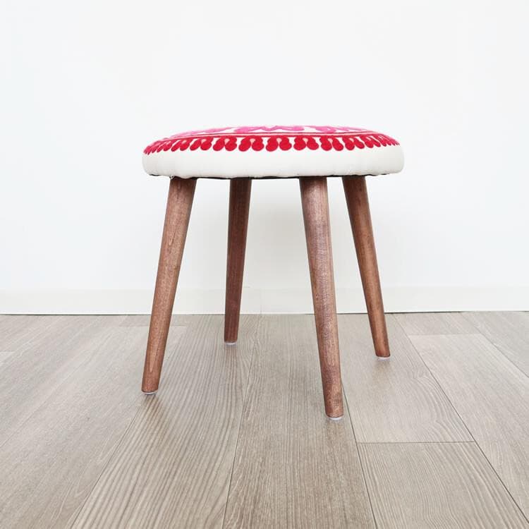 ★スツール 椅子 ピンク 丸椅子 イス 椅子 玄関 チェア コンパクトチェア