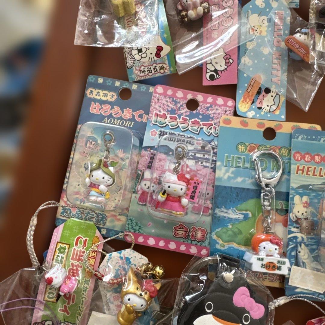 ご当地限定　ご当地キティ　ハローキティ ストラップセット 多数