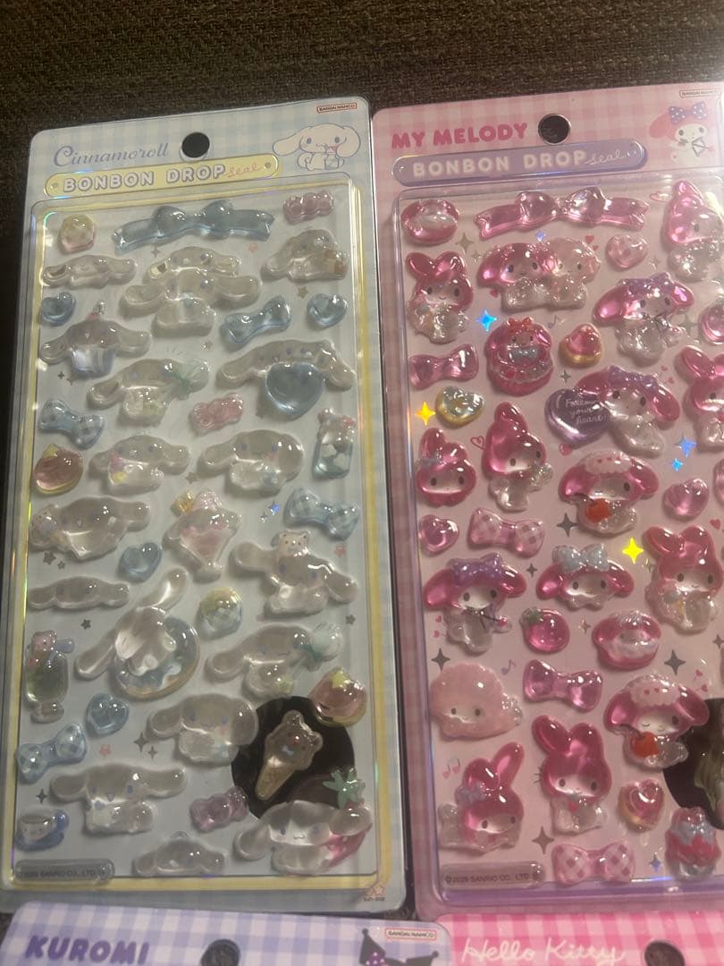 【正規品】ボンボンドロップシール サンリオ　第2弾 8種セット