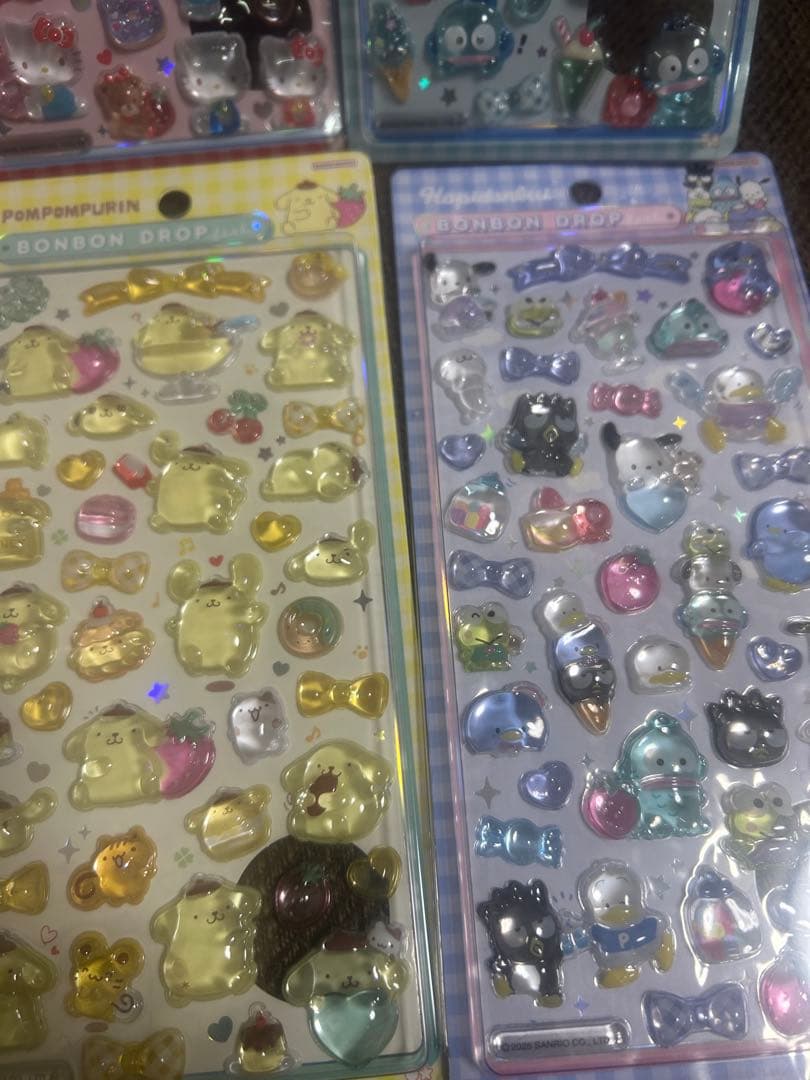 【正規品】ボンボンドロップシール サンリオ　第2弾 8種セット