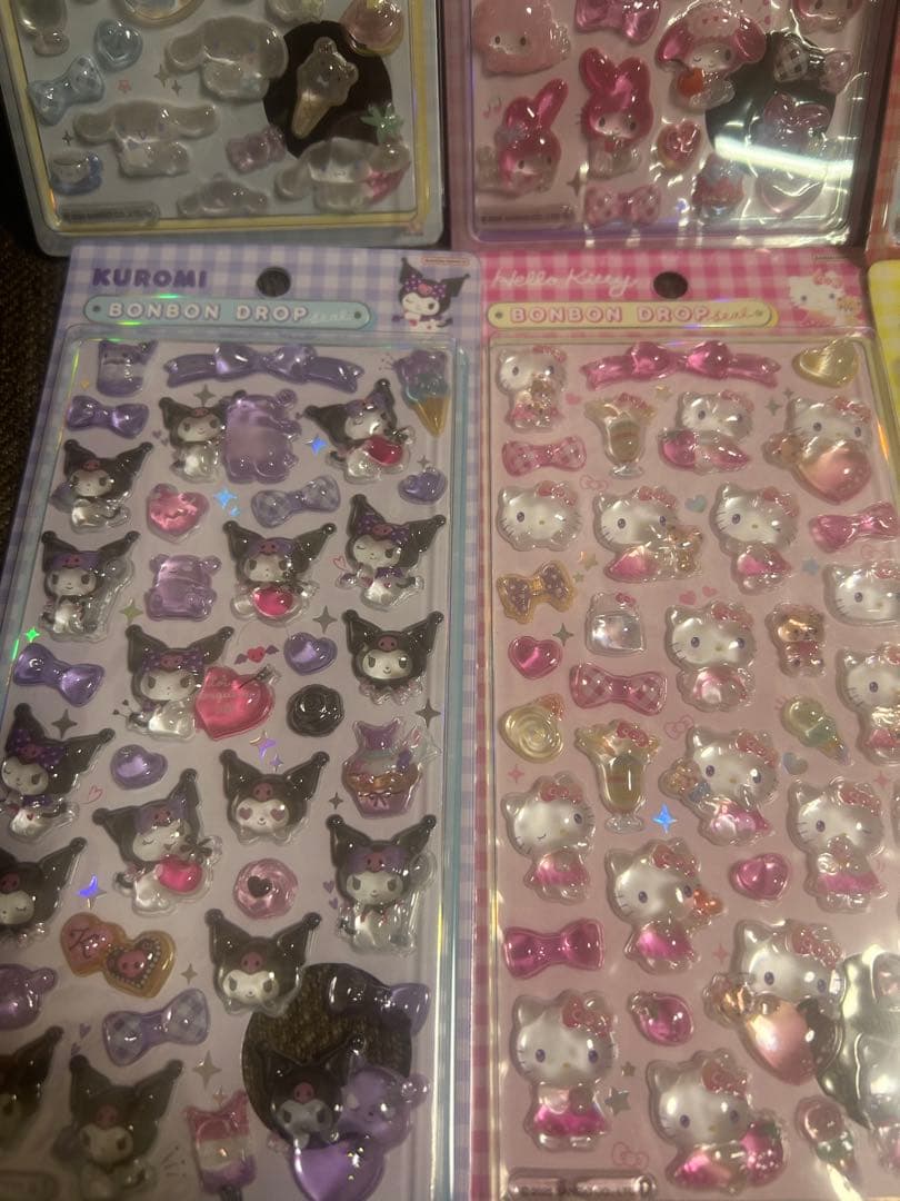 【正規品】ボンボンドロップシール サンリオ　第2弾 8種セット