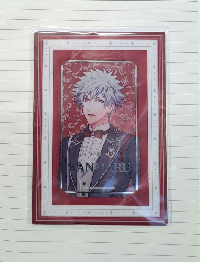 うたプリ ワンダーランド ビジュアルカード ビジュカ NORMAL 黒崎蘭丸