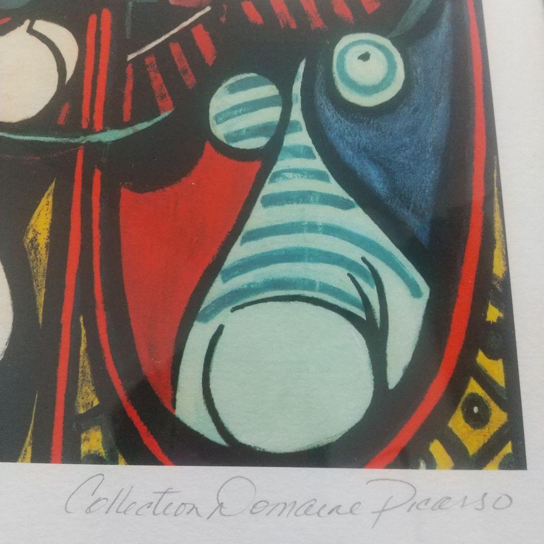 ピカソ リトグラフ 本物保証エンボスBirl Before the Mirror - メルカリ