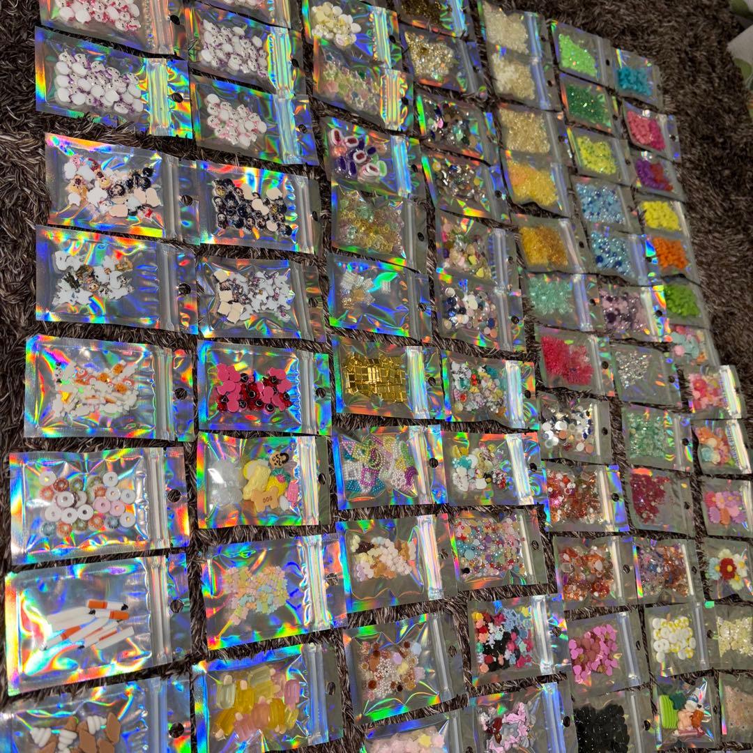 ネイルパーツ85袋セットまとめ売り