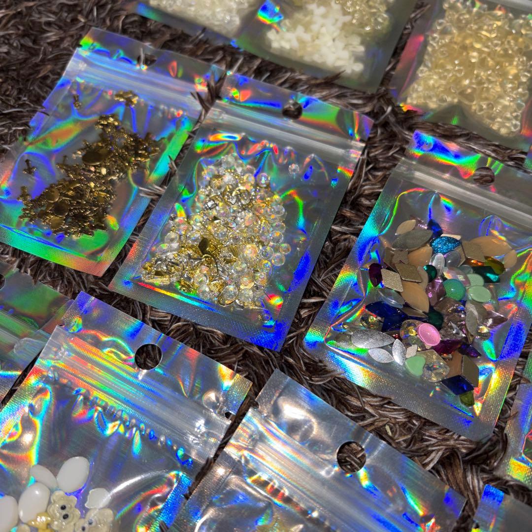 ネイルパーツ85袋セットまとめ売り