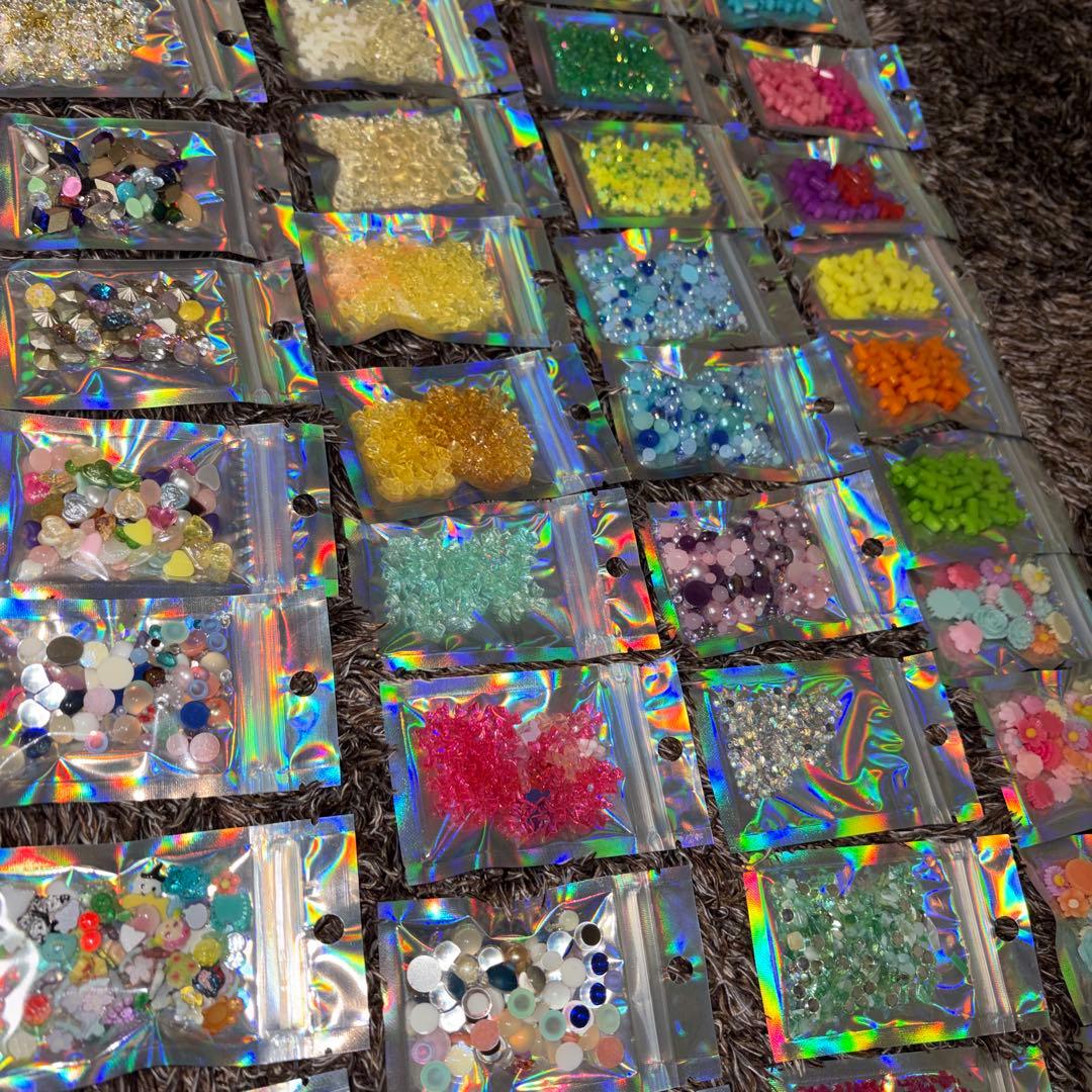 ネイルパーツ85袋セットまとめ売り