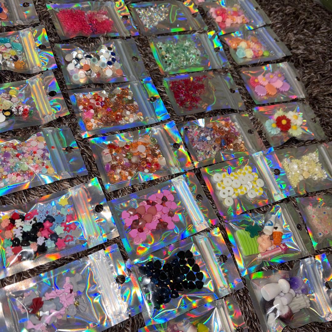 ネイルパーツ85袋セットまとめ売り
