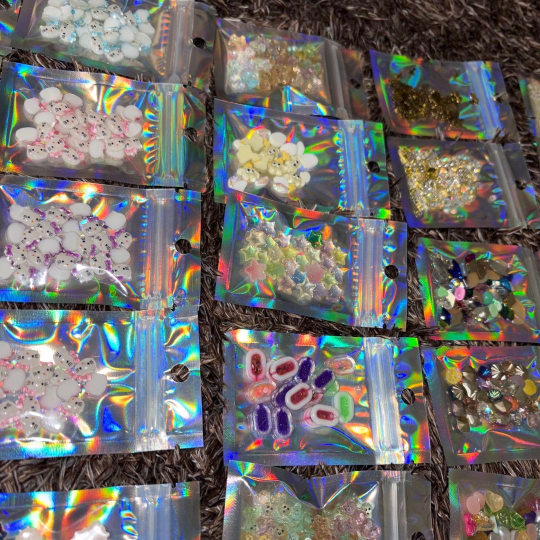 ネイルパーツ85袋セットまとめ売り