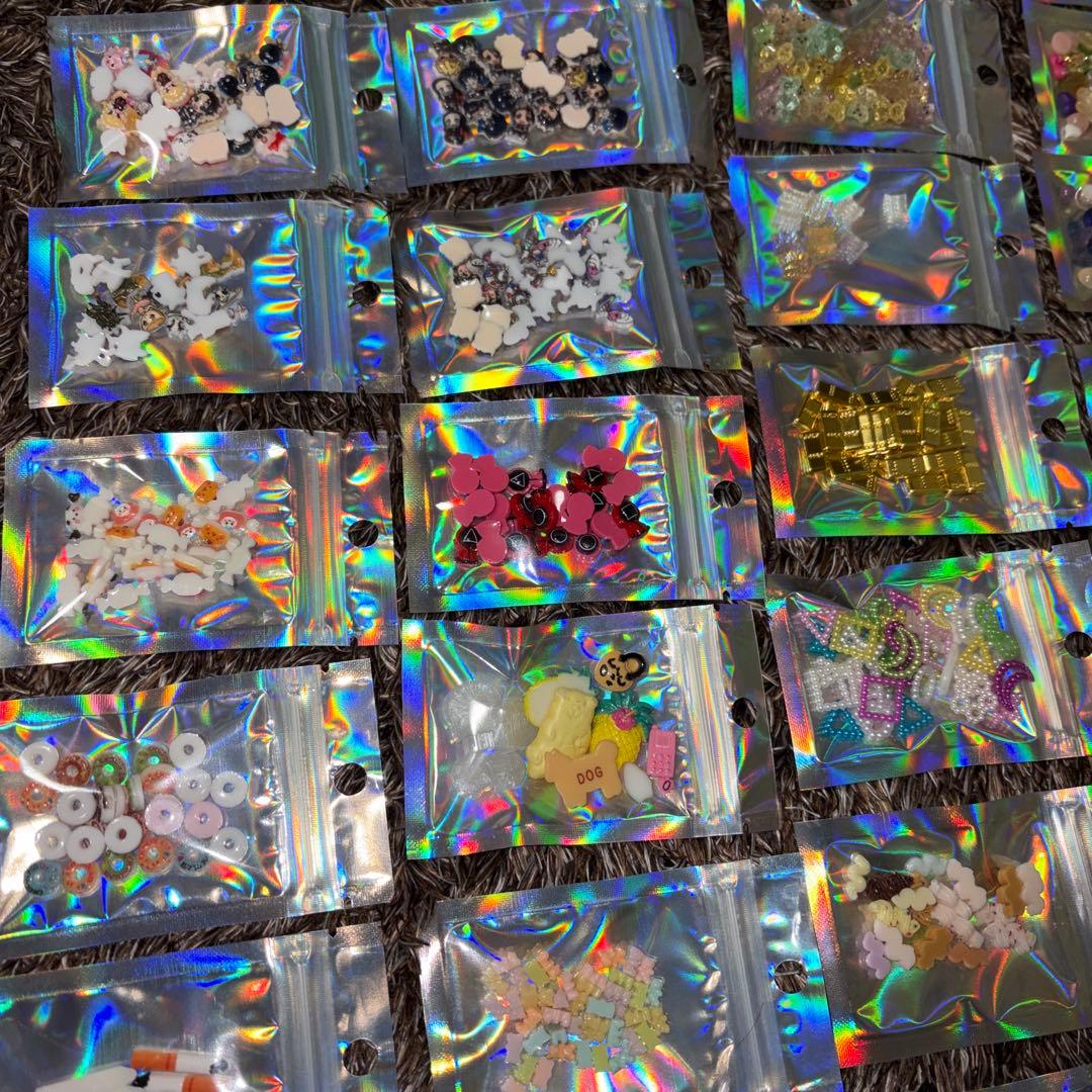 ネイルパーツ85袋セットまとめ売り