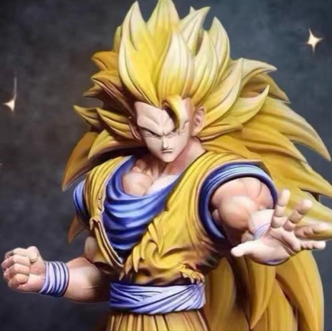 ドラゴンボール 孫悟空 スーパーサイヤ人3 ガレージキット フィギュア