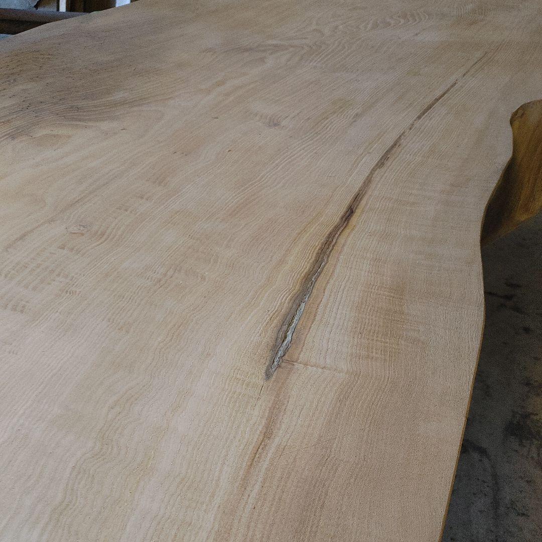 送料込み　一枚板　クリ　栗　無垢材虫食いあり天板テーブルカウンターDIY番号10