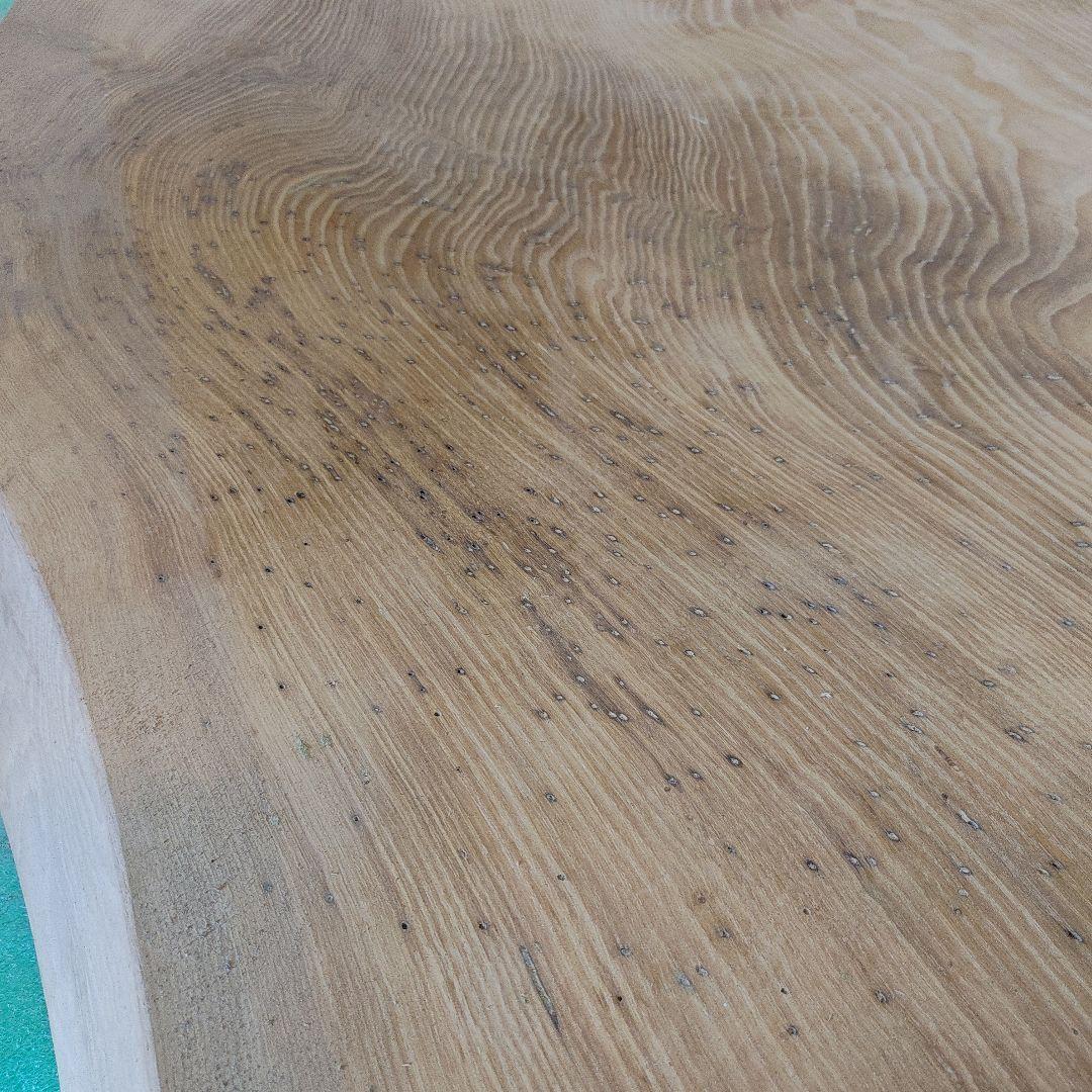 送料込み　一枚板　クリ　栗　無垢材虫食いあり天板テーブルカウンターDIY番号10