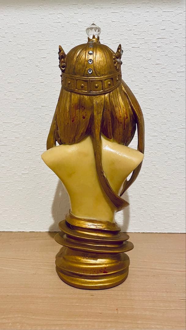 アールヌーボー調女性彫像　アルフォンス・ミュシャ作 「ラ・ナチュール」風