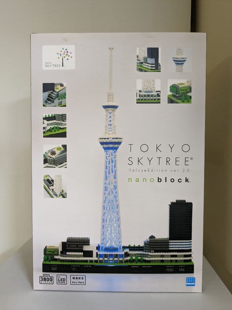 ケース付ナノブロック 東京スカイツリー デラックスエディション
