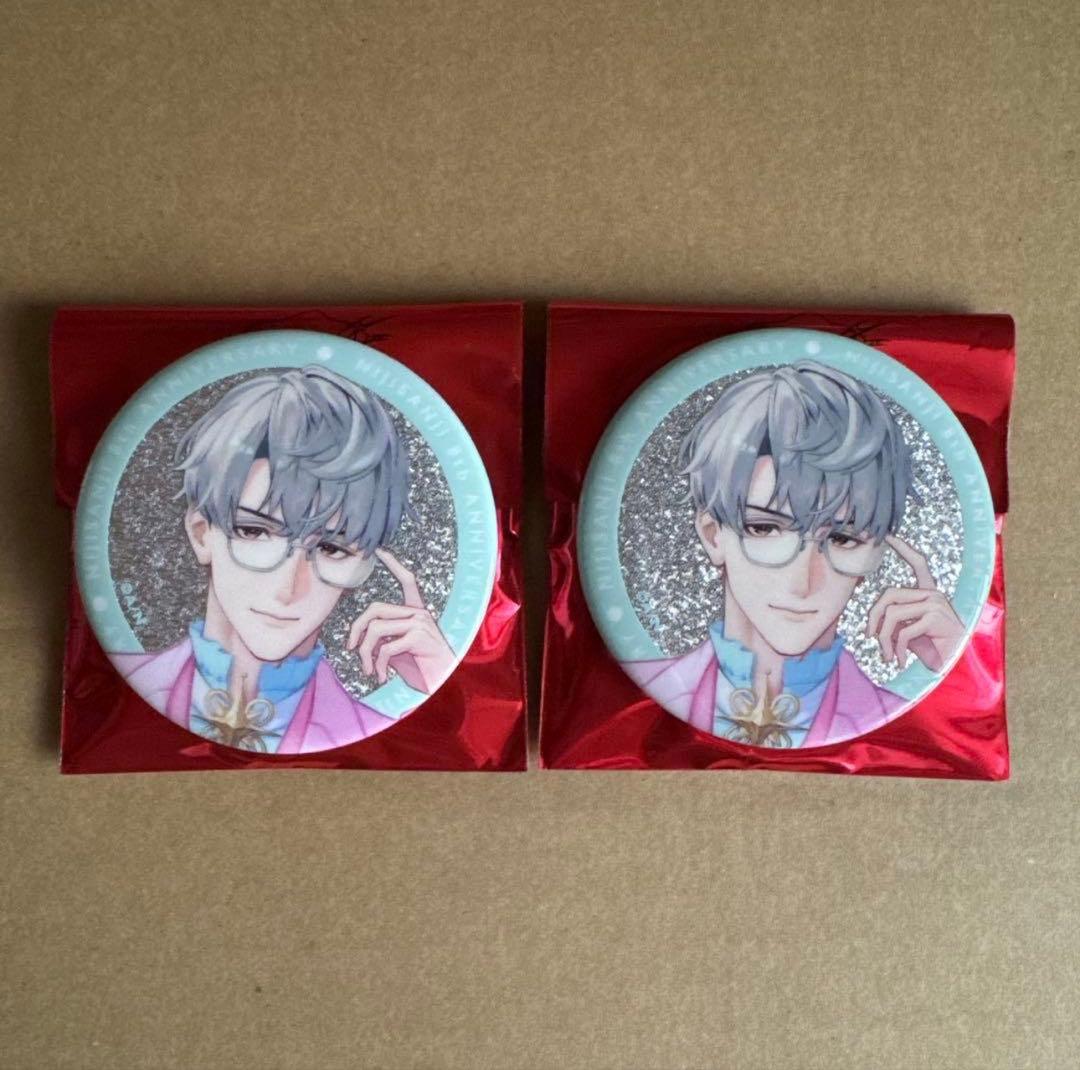 にじさんじ 8th Anniversary 缶バッジ 一橋綾人 - メルカリ