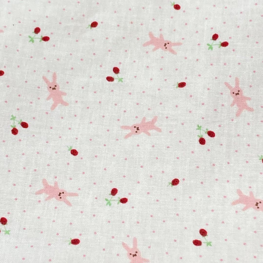 ポケット充実　可愛いうさぎちゃん　ピンク　入園入学セット　ハンドメイド