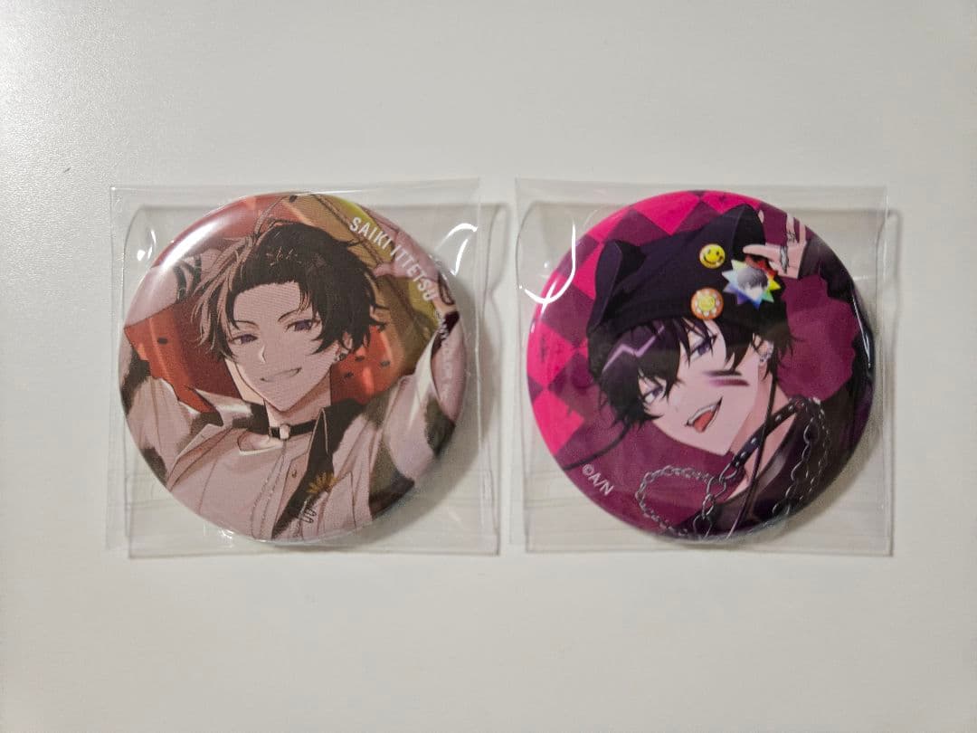 にじさんじ 佐伯イッテツ 缶バッジ - メルカリ