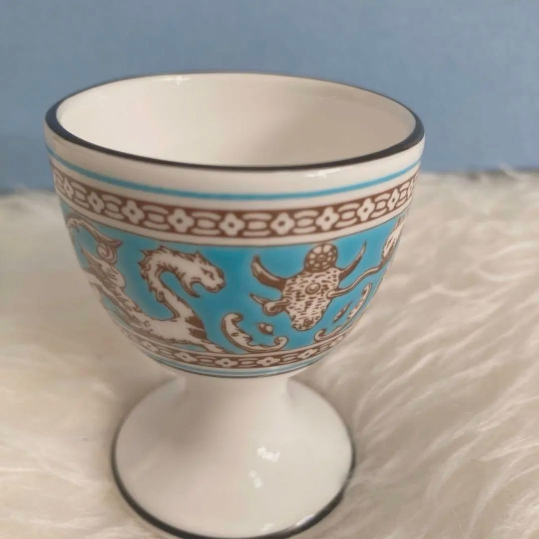 ウェッジウッド　フロレンティーンターコイズ エッグスタンド　6客