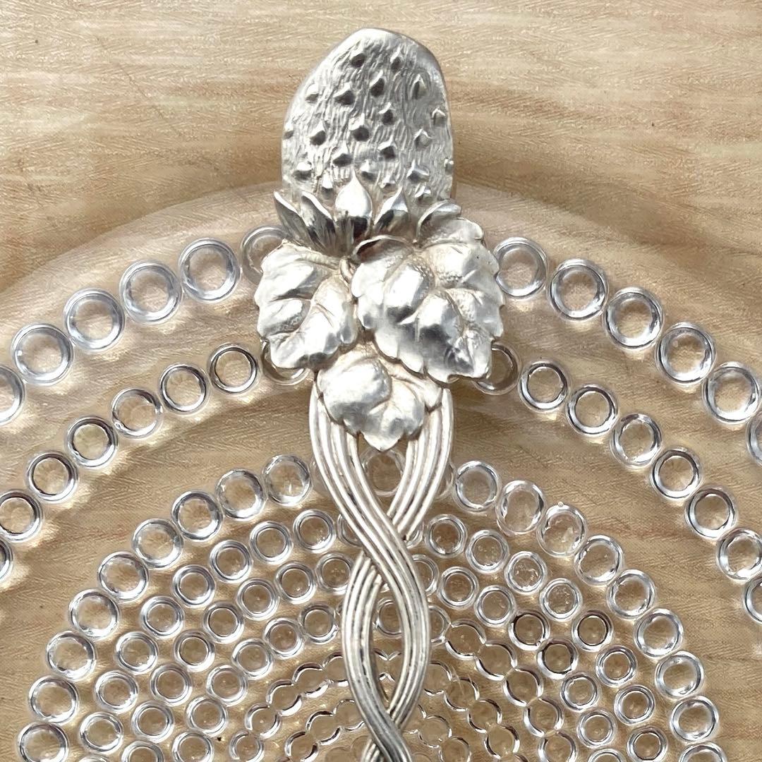 Tiffany 純銀　ストロベリー　フルーツフォーク
