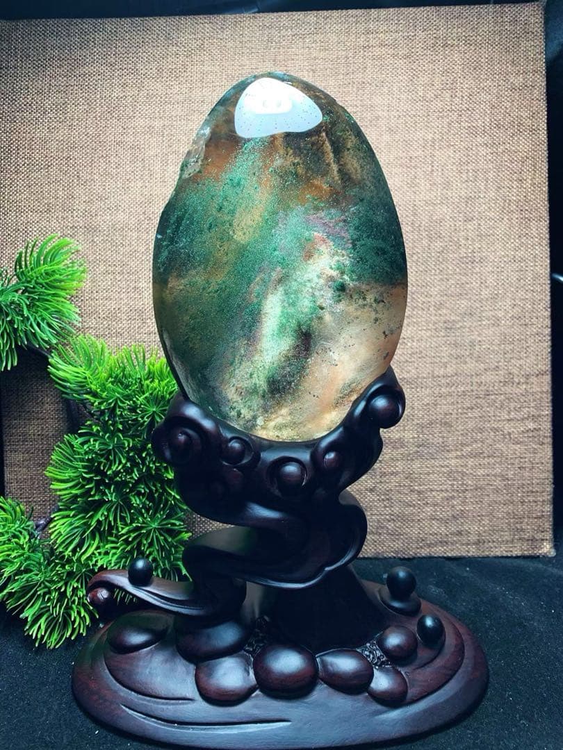 ⭐︎【極上品】天然 ガーデン クォーツ 置物 842.6g