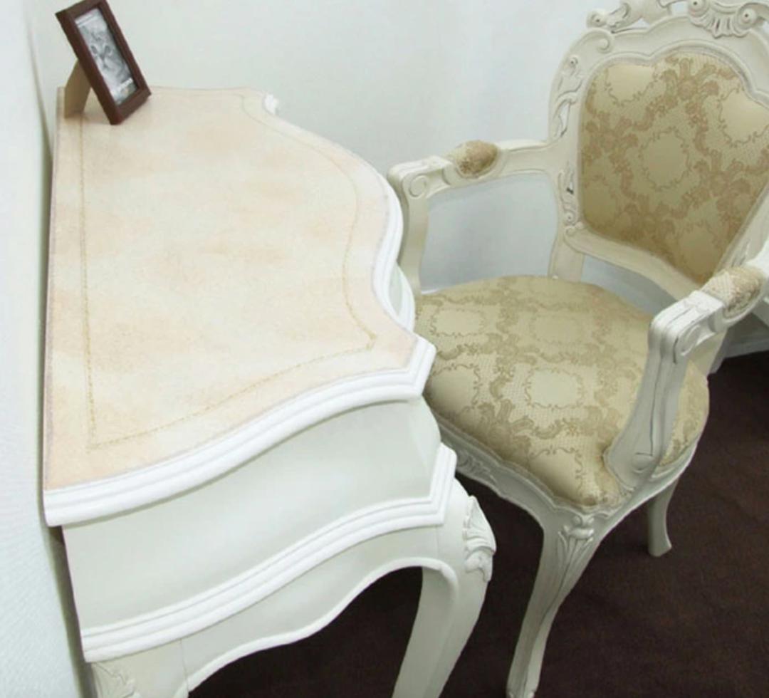 コンソールテーブル 引出収納付き ホワイト